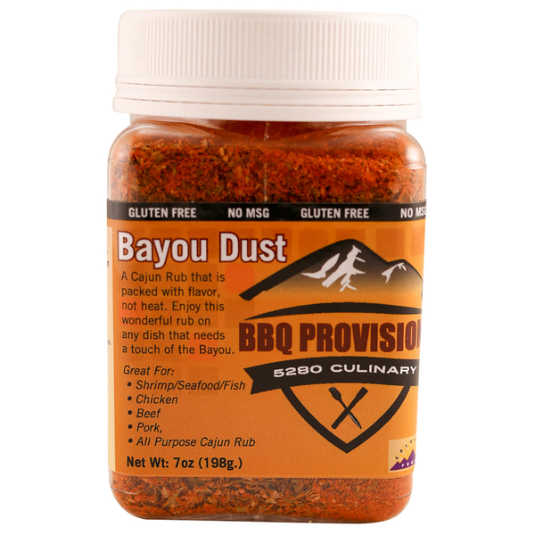 5280 Culinary Bbq Rub Bayou Dust 9Oz BAYOURUB-CS